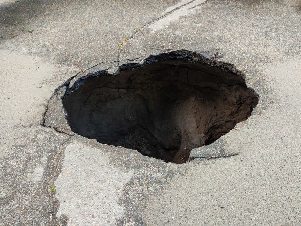 Sinkhole Repair in Kaysville