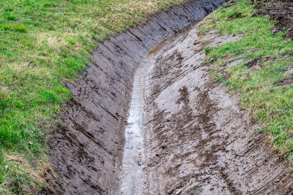 Cost of Drainage Ditch Construction in Kaysville