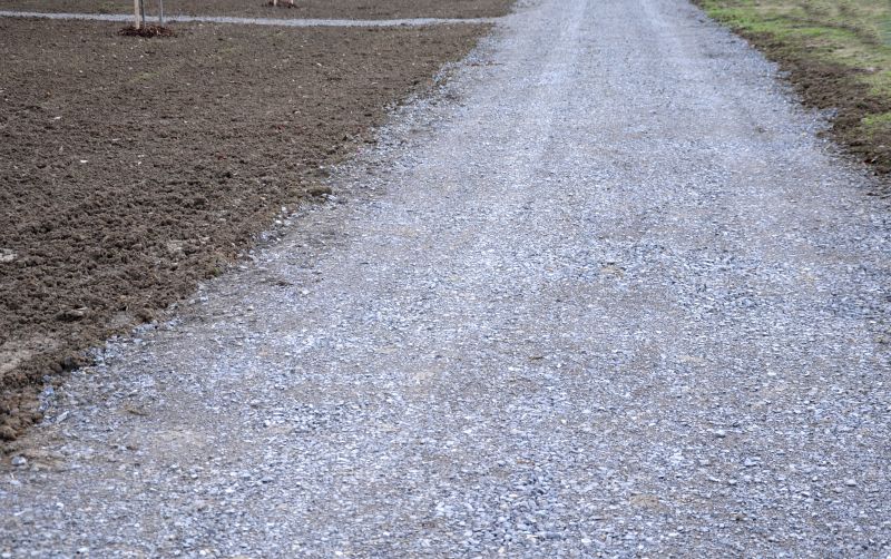 Driveway Gravel Installation detail
